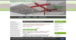 Desktop Screenshot of klimapanel.hu