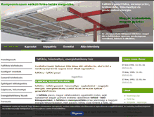 Tablet Screenshot of klimapanel.hu